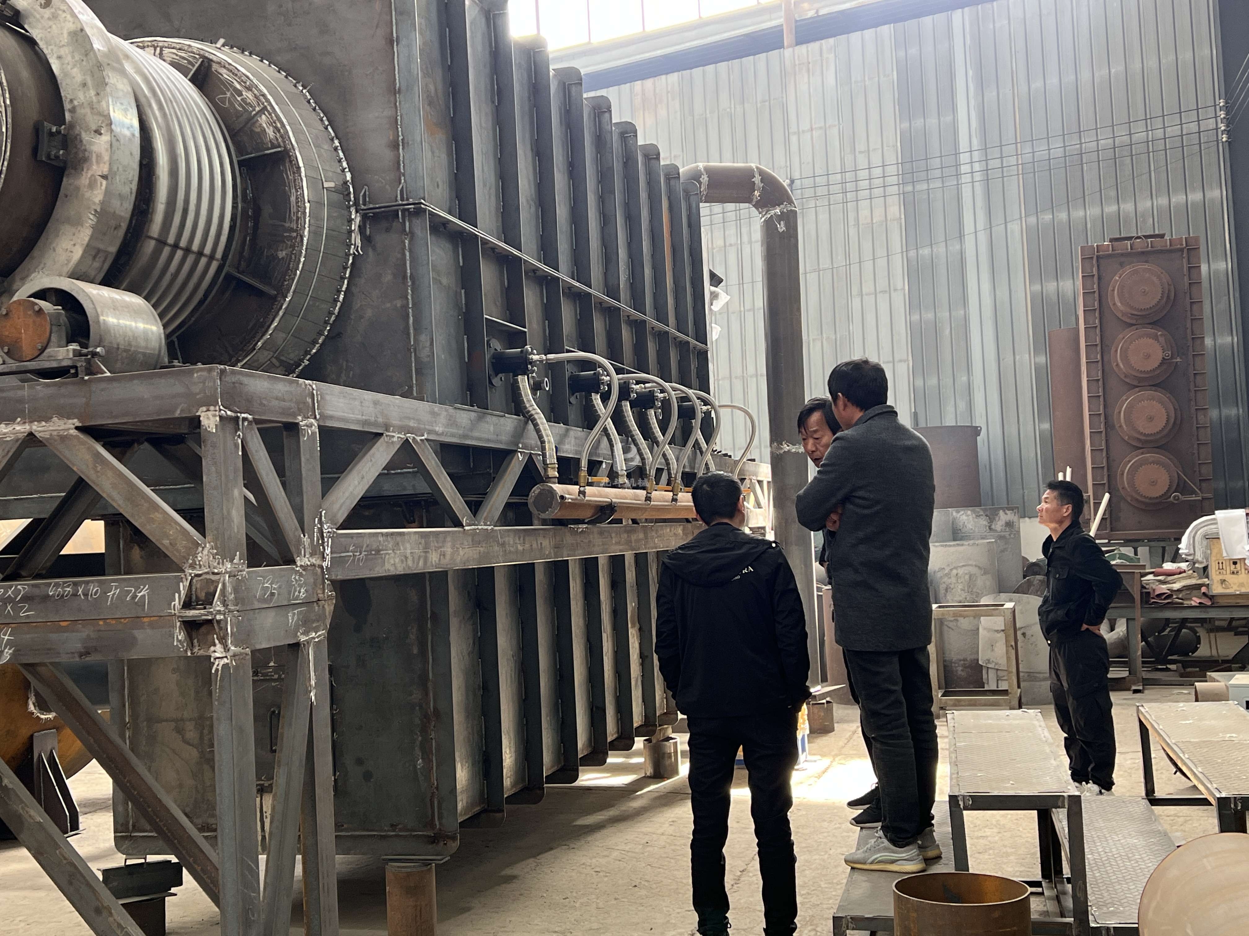 山東客戶前來(lái)洽談合作